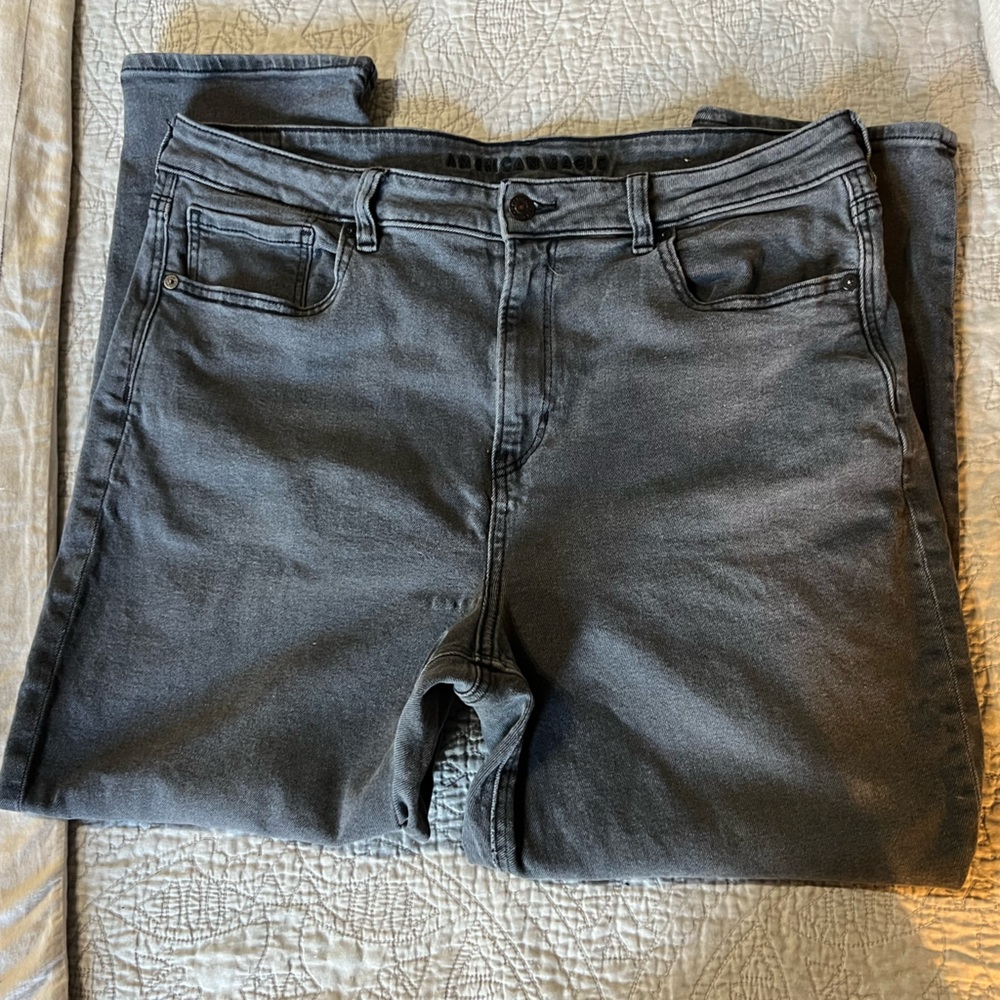 American Eagle Stretch Curvy Mom Jeans